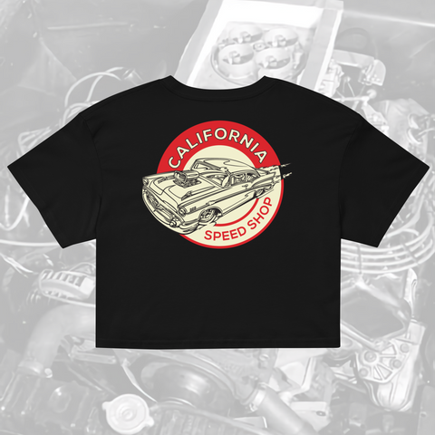 California Speed Shop Official Crop Top