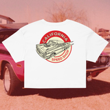 California Speed Shop Official Crop Top